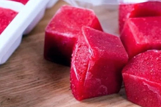 Frozen Placenta Smoothie Cubes